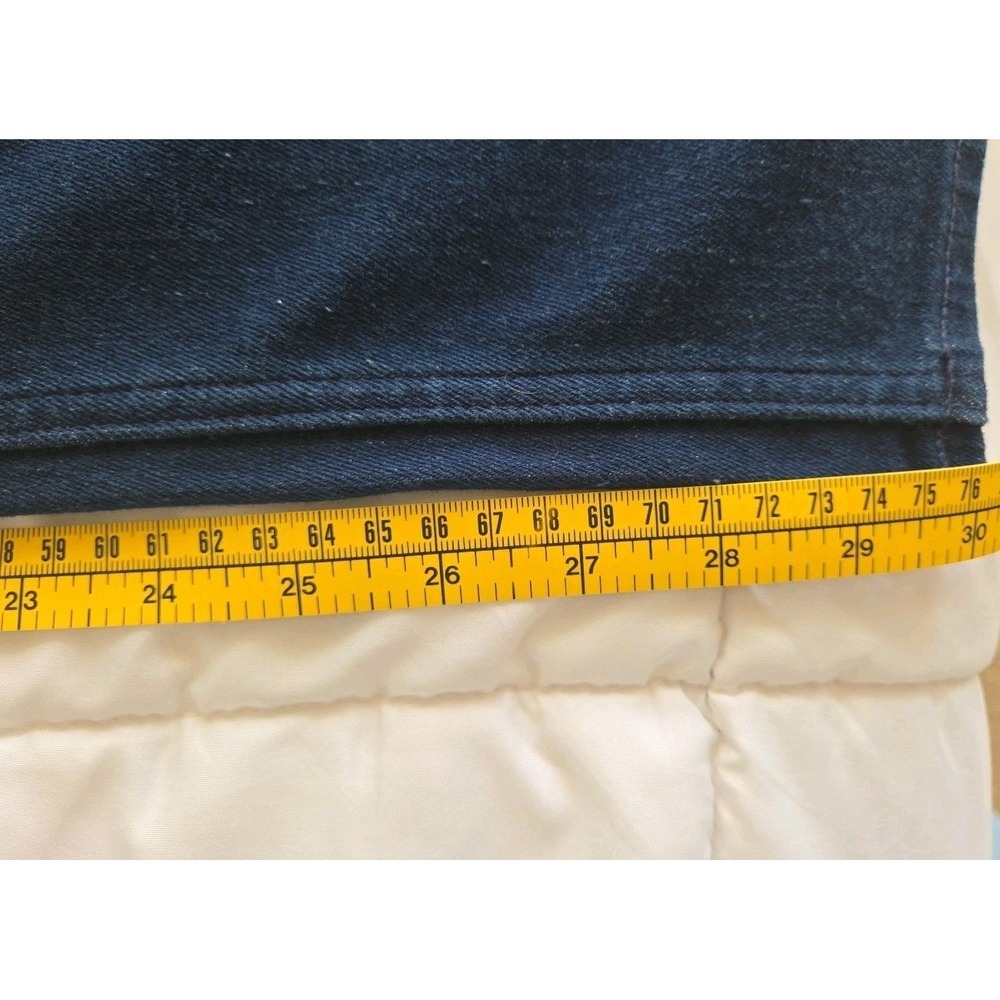 Women's 8 Jeans, High-rise Wow Wide Leg, Dark Wash, Old Navy - Picture 9 of 9